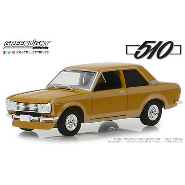 Datsun 510 Datsun 510 50 Years Anniversary Collection series 7 gold 1968
