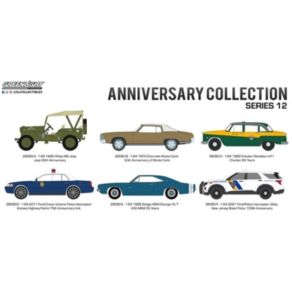 Anniversary Collection Series 12 1/64 Assortment