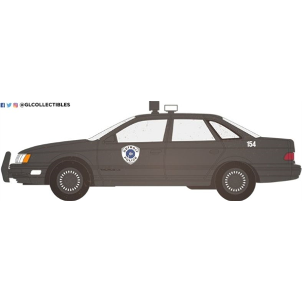 Ford Taurus LX 1986 Detroit Metro West Police Weathered Robocop 35th Anniversary
