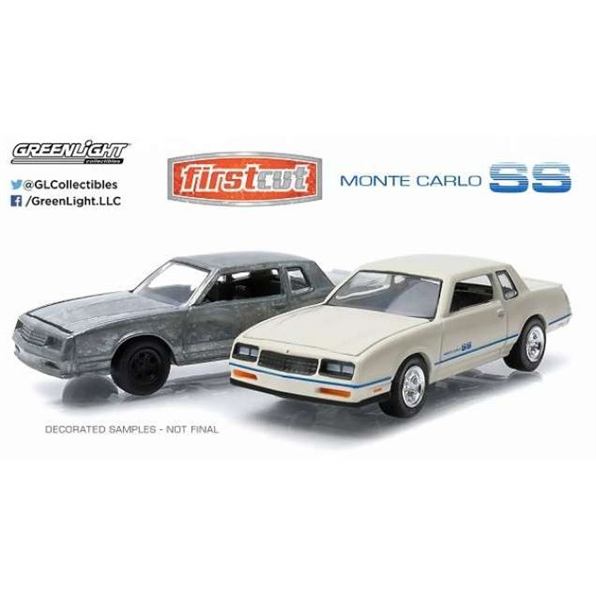 Chevrolet Monte Carlo Firstcut Series 2-pa ck. One Firstcut car and one decorated car