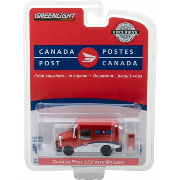 Canada Post Long-Life Postal Delivery Vehi cle + Mailbox Accessory Hobby Exclusive
