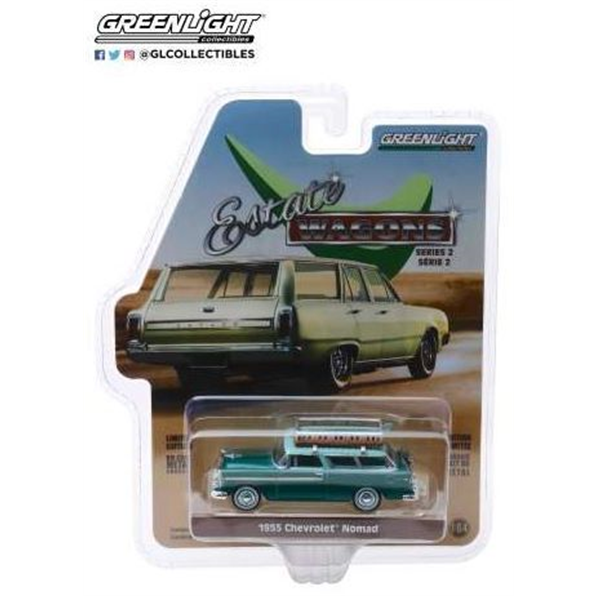 Chevrolet Nomad Estate Wagons Series 2 nep tune green sea mist green with surfboard r