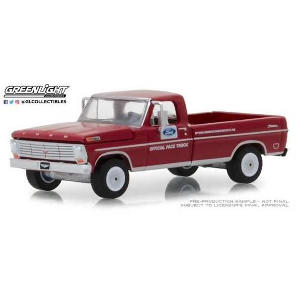 Ford F-100 52nd Annual Indianapolis 500 Mi le Race Official Truck. 1968