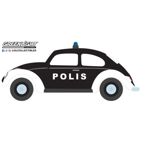 Volkswagen Beetle Trollveggen Norway Polis White/Black