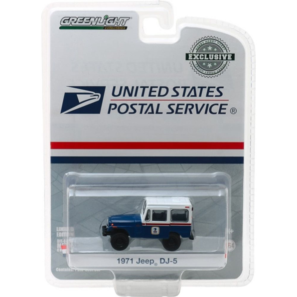 Jeep DJ-5 United States Postal Service (US PS) blue/white/red 1971