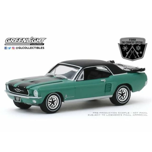 Ford Mustang Coupe Ski Country Special Loveland Green  1967