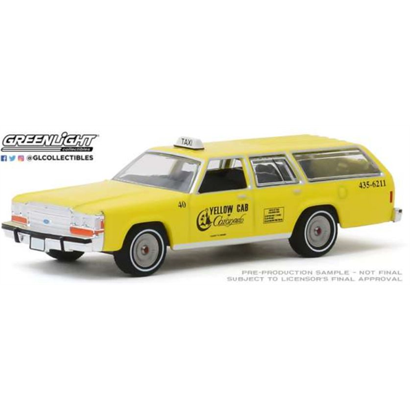 Ford LTD Crown Victoria Wagon 1988 Yellow Cab of Coronado California Yellow