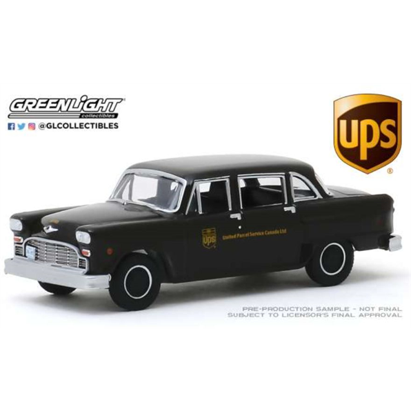 Checker Taxicab Parcel Delivery United Parcel Service (UPS) Canada Ltd 1975