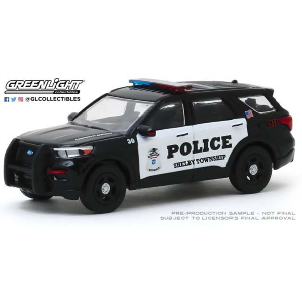 Hot Pursuit 2020 Ford Police Interceptor Utility Shelby Township, Michigan