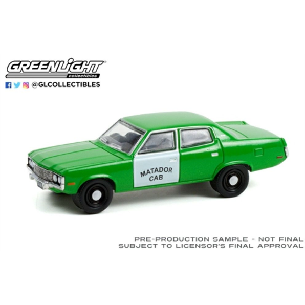 AMC Matador 1973 Matador Cab Fare-Master Green/White