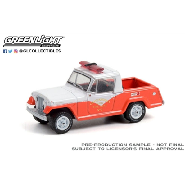 Jeep Jeepster Commando Chattanooga Rural Fire Dept #3 1967