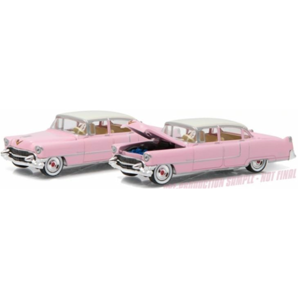 Cadillac Fleetwood Series 60 Pink 1955 w/White Roof