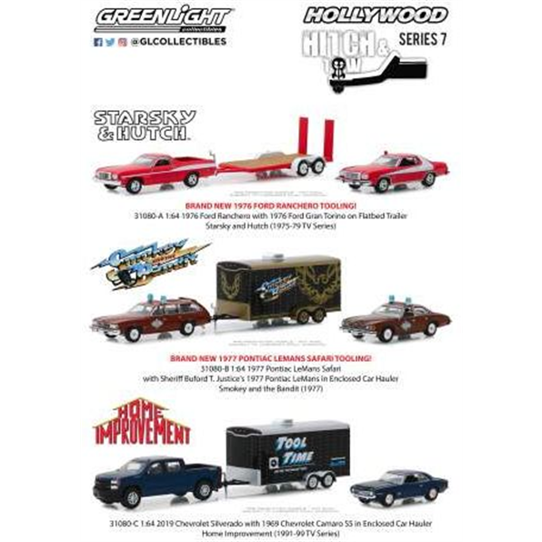 Hollywood Hitch + Tow Series 7 Mix Box with 6pcs