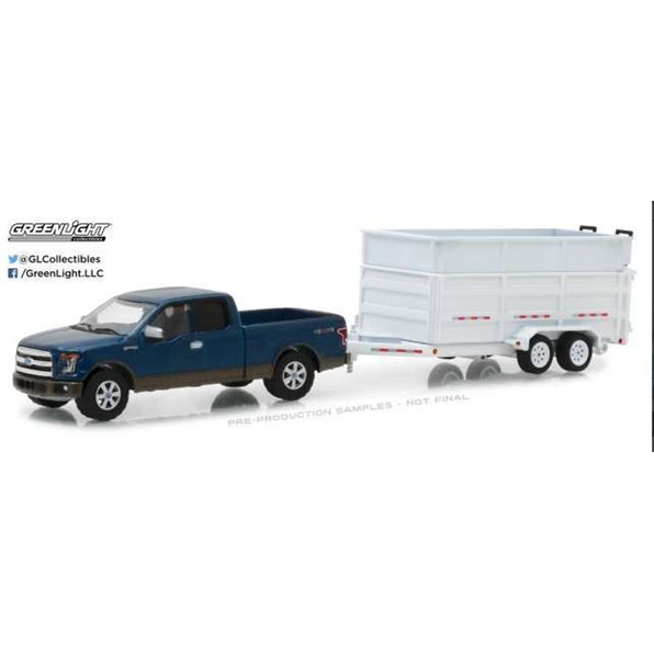 Ford F-150 and Double-Axle Dump Trailer Hi tch and Tow Series 12 2016