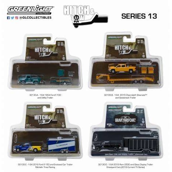Hitch and Tow Series 13 assortment of 12