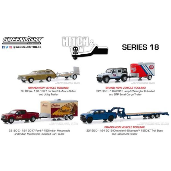 Hitch and Tow Series 18' Assortment of 12