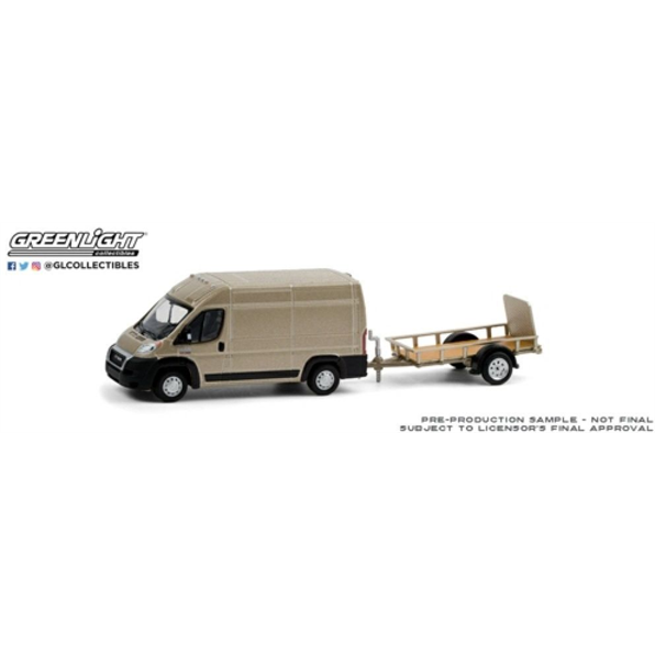 Ram ProMaster 2500 Cargo High Roof 2019 and Utility Trailer