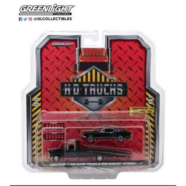 Ford F-350 Ramp Truck and 1966 Shelby Mustan g GT350H H.D. Truck series 13 1968