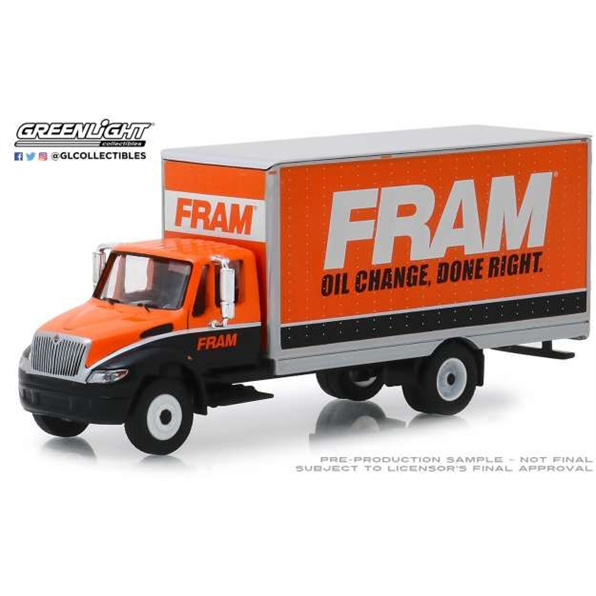 International Durastar Box Van FRAM Oil Fi lters H.D. Truck series 16 t.b.a 2013