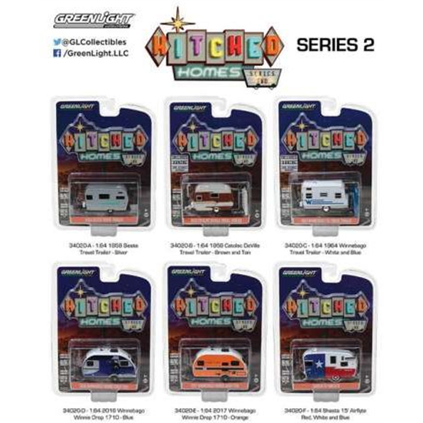 Hitched homes series 2 assortment of 12