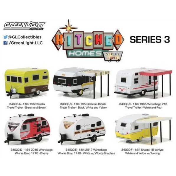 Hitched homes series 3 assortment of 12