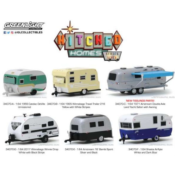 Hitched Homes Series 7 Assortment of 12