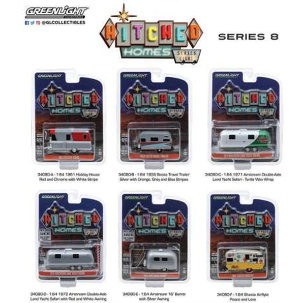 Hitched Homes Series 8 Assortment of 12