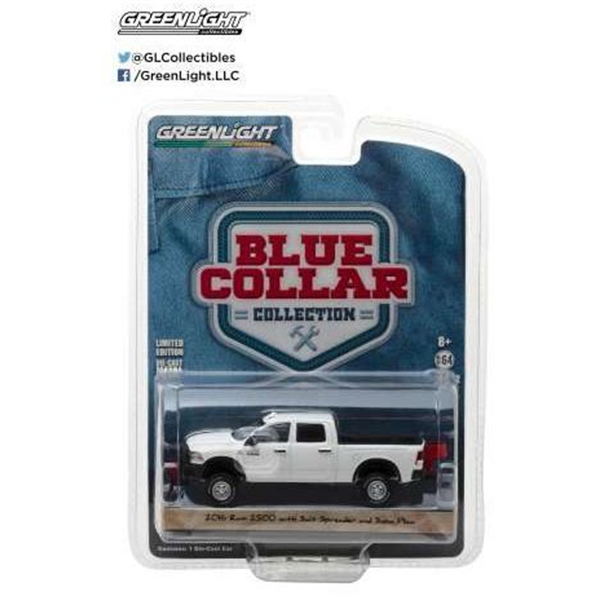 Ram 2500 with Salt Spreader and Snow Plow Blue Collar Collection Series 2 2016