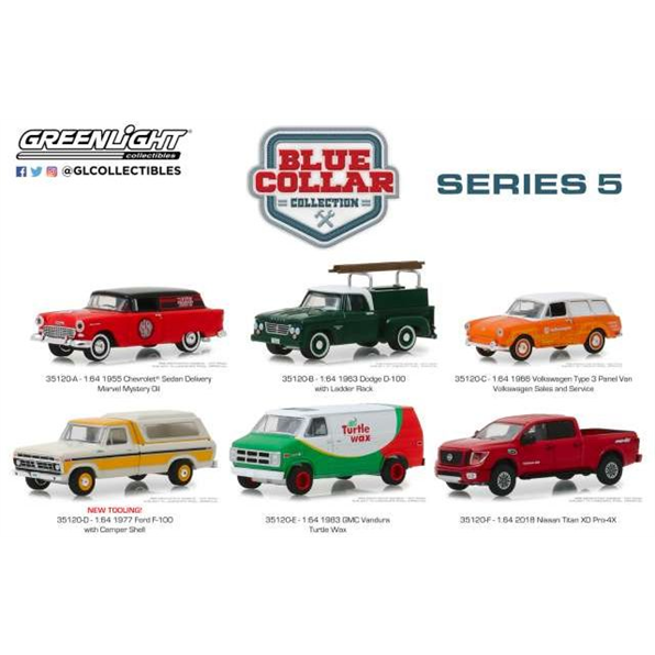 Blue Collar Collection Series 5 Assortment of 12