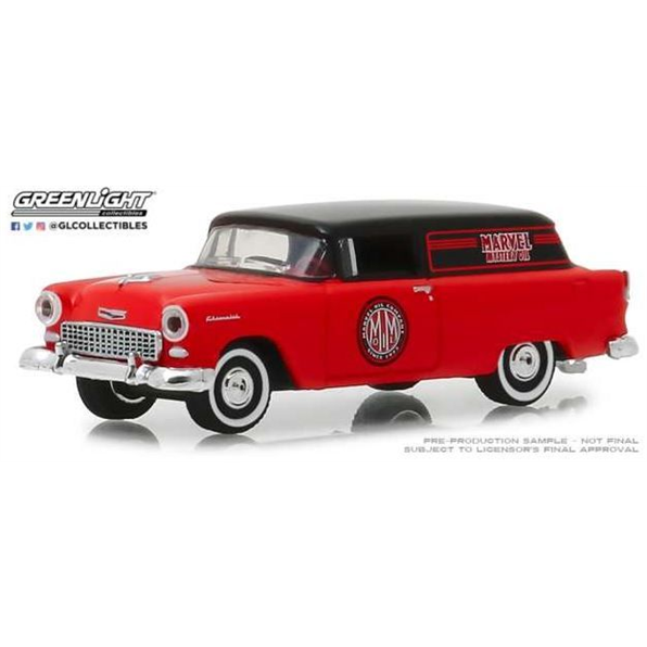 Chevrolet Sedan Delivery Marvel Mystery Oi l Blue Collar Collection Series 5 red/blac