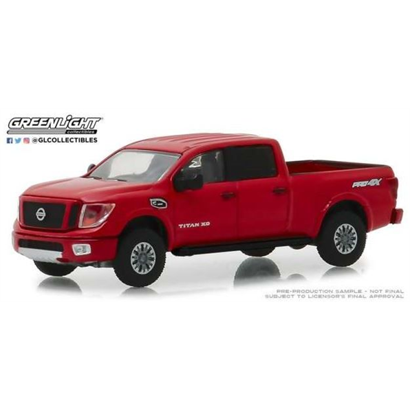 Nissan Titan XD Pro-4X Blue Collar Collect ion Series 5 red 2018