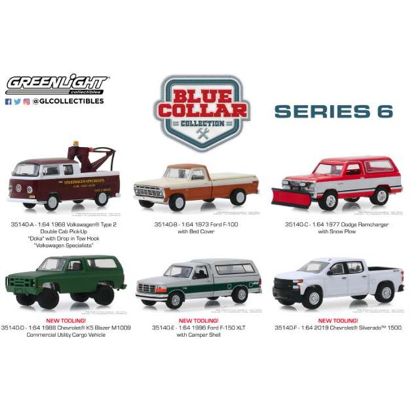 Blue Collar Collection Series 6 (Assortment of 12)