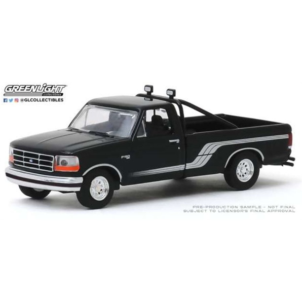 All-Terrain Series 9 1992 Ford F-150 4X4 Raven Black With Silver Stripes