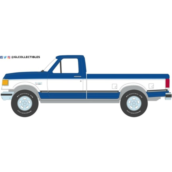 Ford F-150 XLT Lariat Two Tone Blue/White 1988