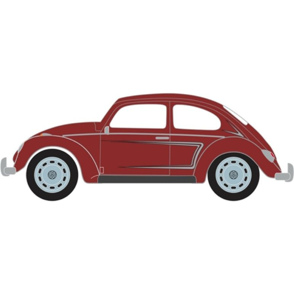 Classic VW Beetle Ruby Red