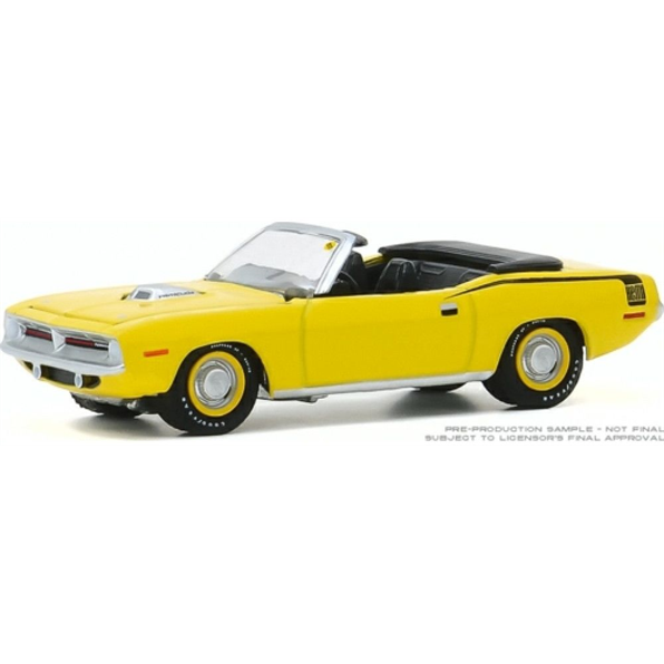 Plymouth HEMI Cuda Convertible 1970 'Mecum Auctions Kissimmee 2016' Yellow