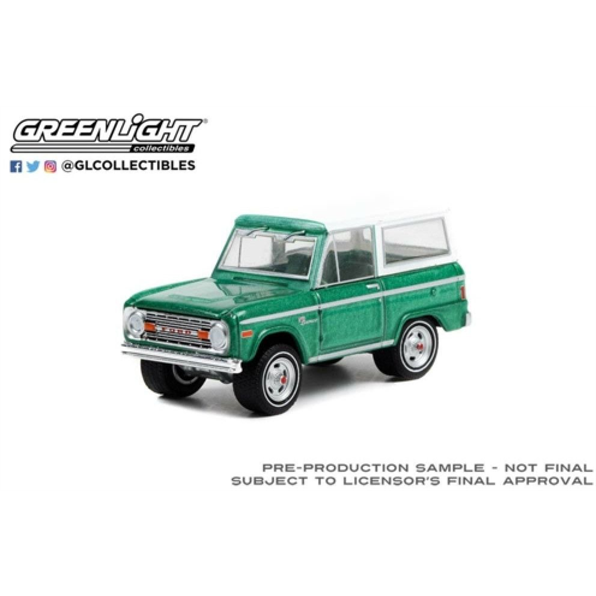 Ford Bronco 1977 Jade Glow w/Houndstooth Interior