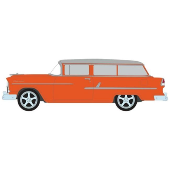Chevrolet Handyman Custom Wagon Metallic Orange w/White Roof 1955
