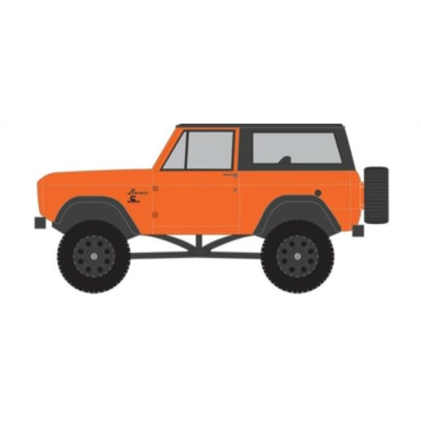 Ford Bronco Custom Orange w/Black Top 1967