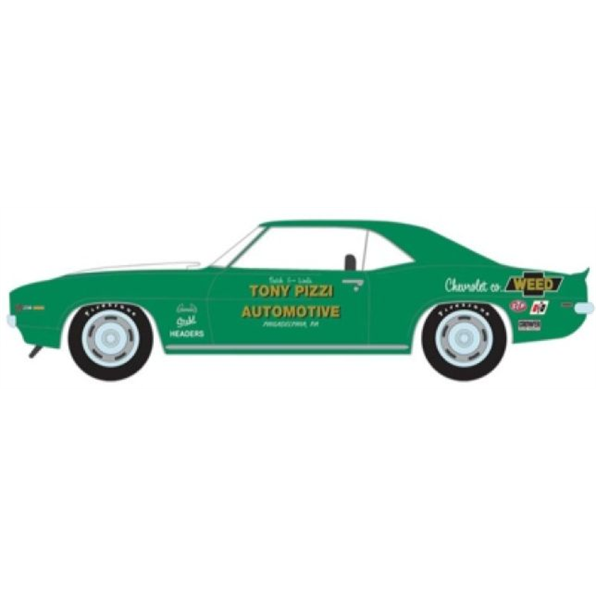 Chevrolet Camaro Z/28 Green/White Stripes Tony Pizzi Auto 1969