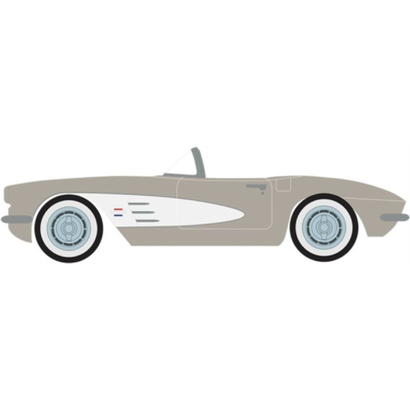Chevrolet Corvette Convertible 1961 Fawn Beige Metallic (LOT #1041)