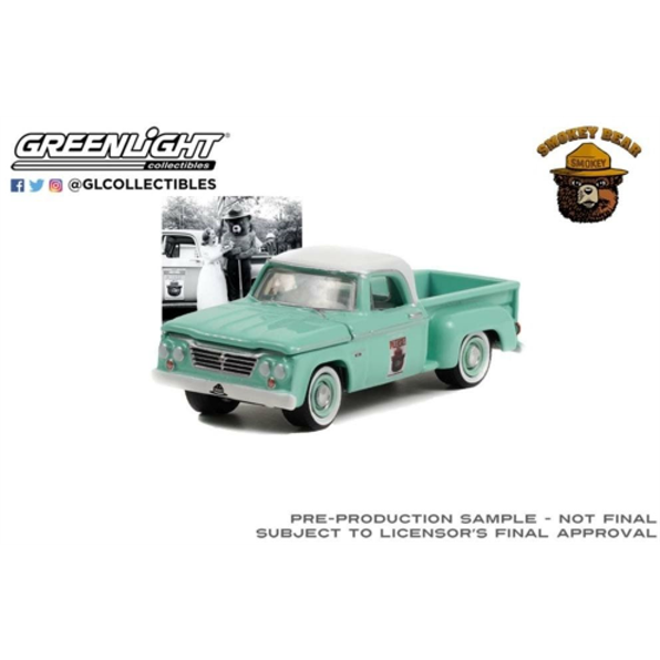 Dodge D-100 Please Only You Can Prevent Forest Fires 1965 Smokey Bear Series 1