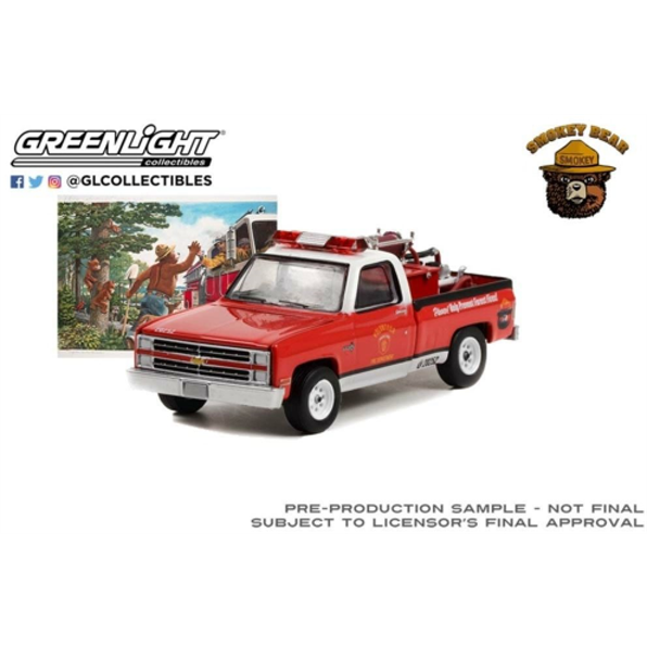 Chevrolet C20 Custom Deluxe + Equipment Please Help Prevent Forest Fires 1984