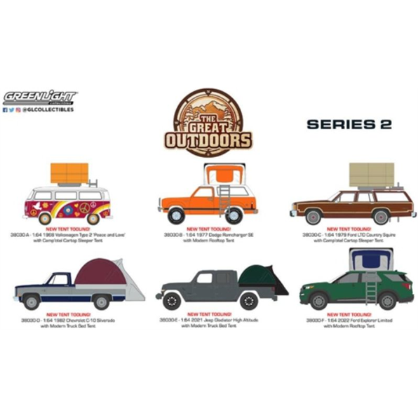 The Great Outdoors Series 2 (6 Car Set) 12