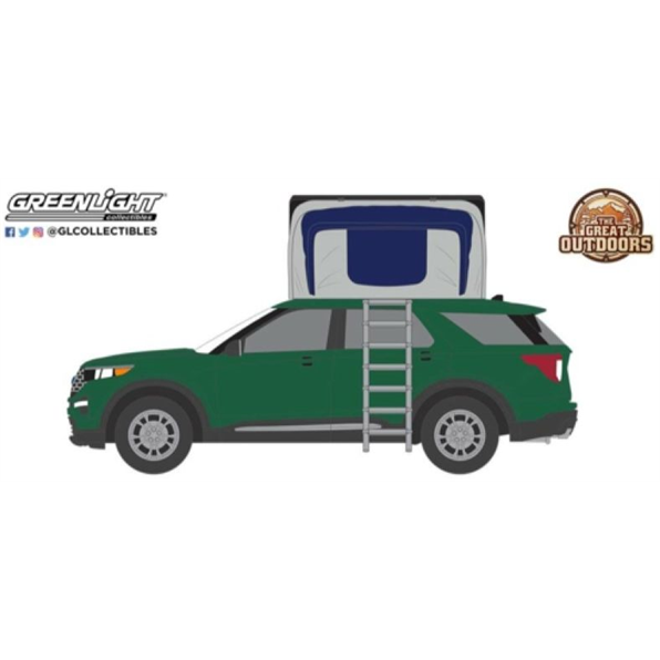 Ford Explorer Limited w/Modern Rooftop Tent 2022 The Great Outdoors Series 2
