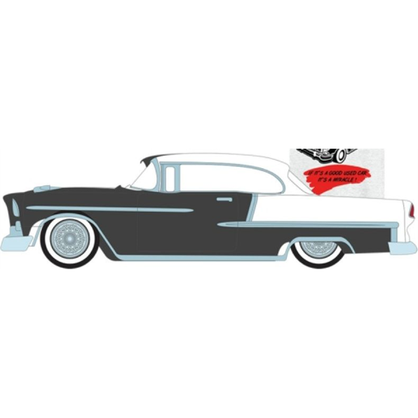 Chevrolet Bel Air - 1955 Matte Black/White 'The Busted Knuckle Garage'