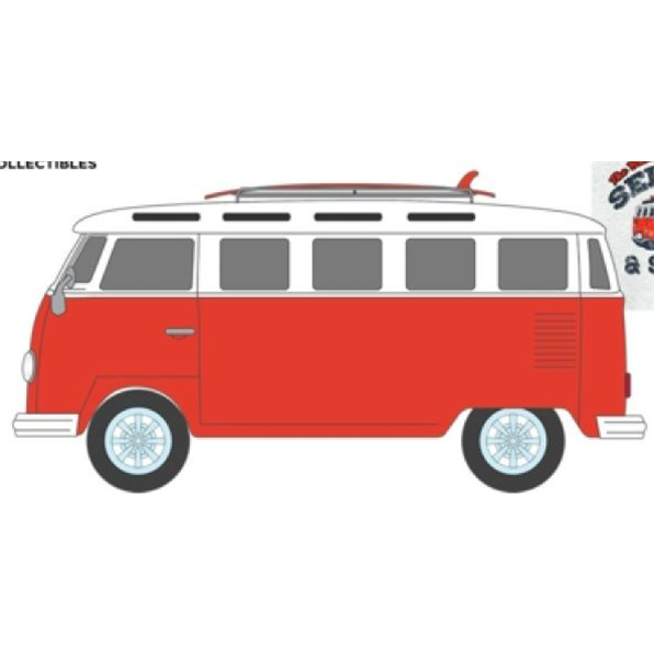 VW Samba Bus w/Surfboards 1964