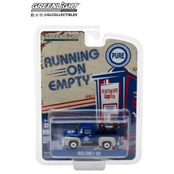 Ford F-100 with Drop-in Tow Hook Pure Oil Be Sure With Pure Running on Empty Series