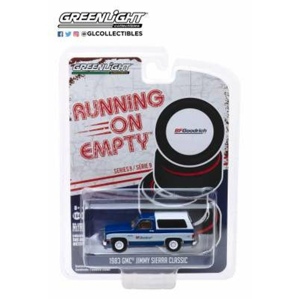 GMC Jimmy Sierra Classic BF Goodrich 1983 Running on Empty Series 9' Blue/White