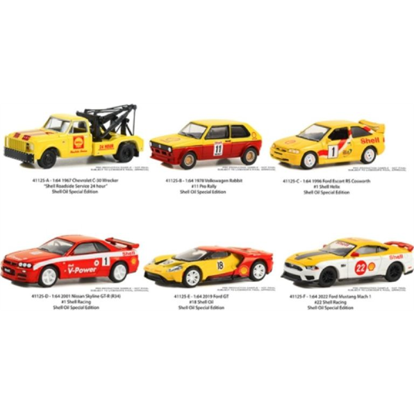 Shell Oil Special Edition Series 1 (6-Car Set) 12pcs Asst